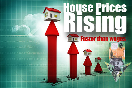 House Prices Rising Faster Than Wages