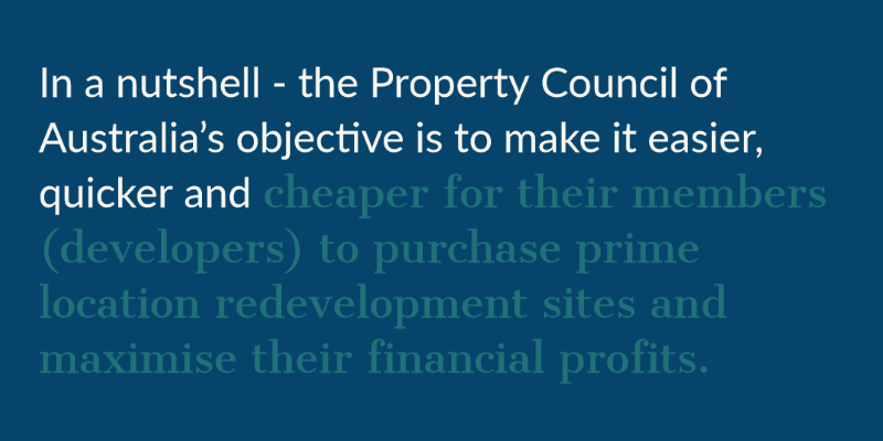 Property Council Objective
